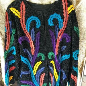 ❤️Gorgeous Vintage ribbon jacket.❤️